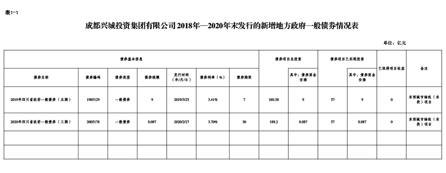 九游（体育门户）官方网站-2018年—2020年末发行的新增地方政府一般债券情况表